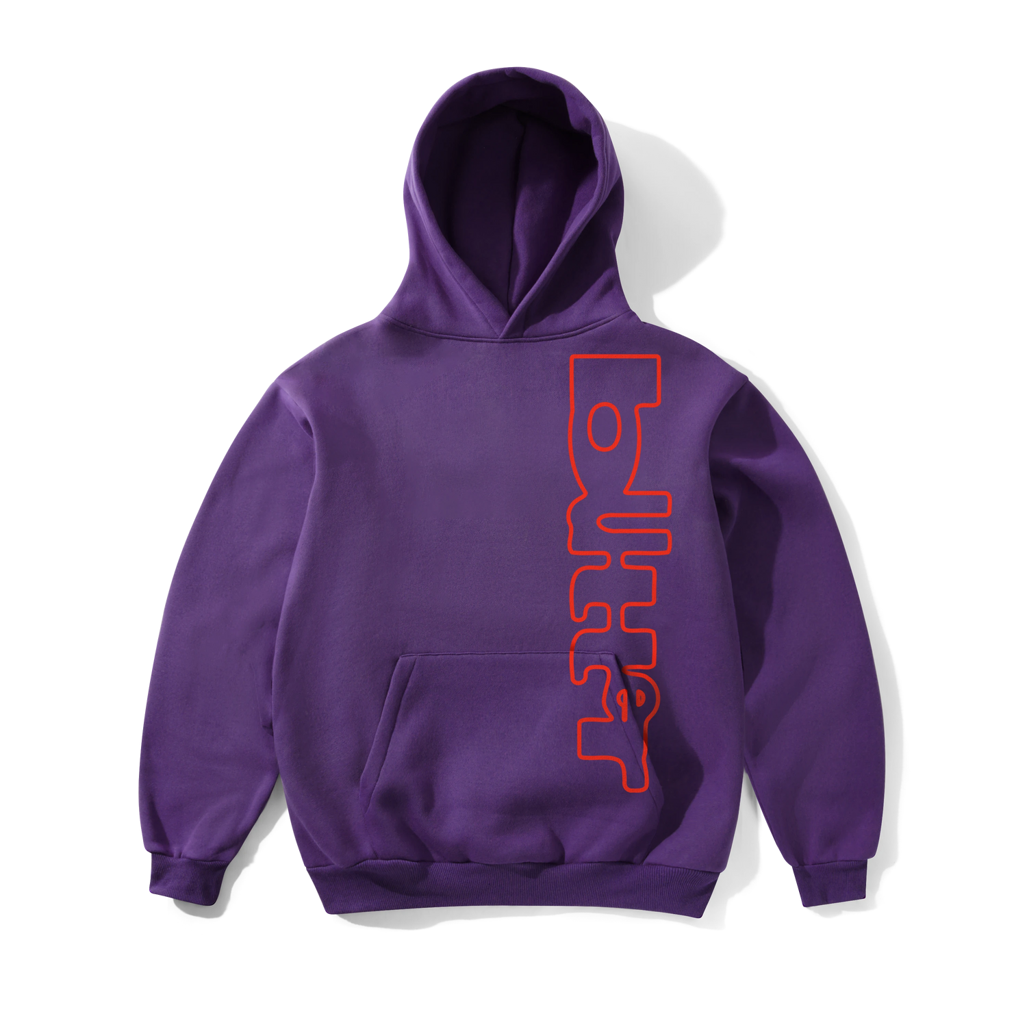 Butter Goods Warped Pullover Hood - Purple