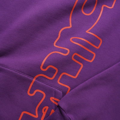 Butter Goods Warped Pullover Hood - Purple