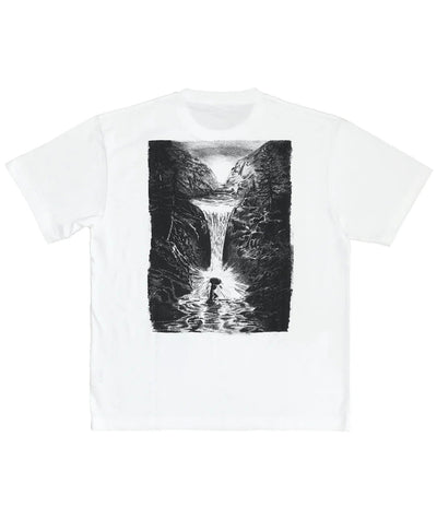 Dancer Waterfall Tee - White