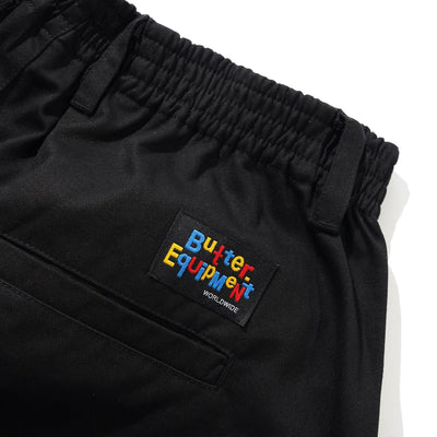 Butter Goods Wide Leg Pants - Black