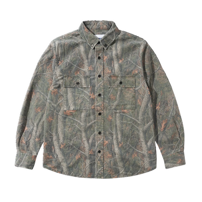 Butter Goods Yard Shirt - Forest Camo