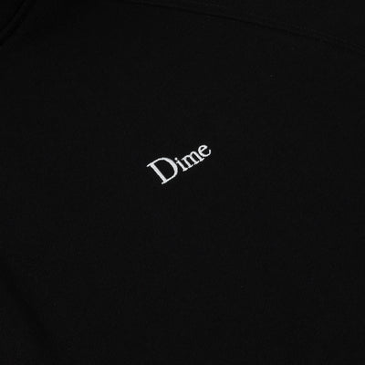 Dime Classic Small Logo Zip Hoodie - Black