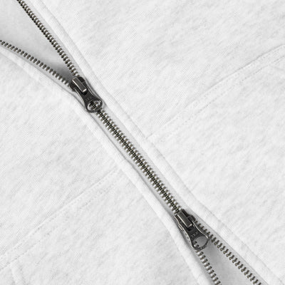 Dime Marathon Zip Hoodie - Ash