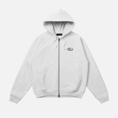Dime Marathon Zip Hoodie - Ash
