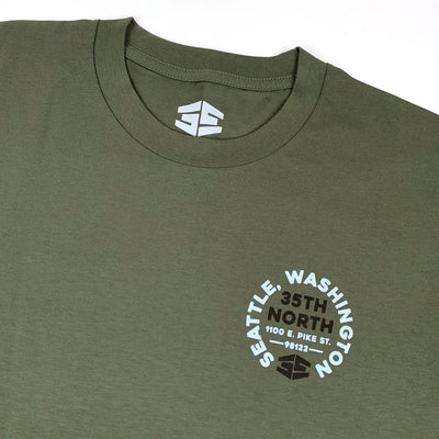 35th North Circle Logo T-Shirt - Cypress