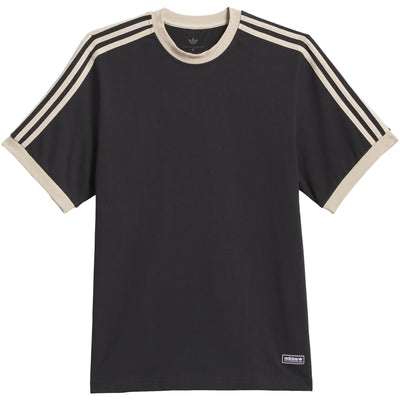 Adidas FSBS Ringer Tee - Black/Khaki