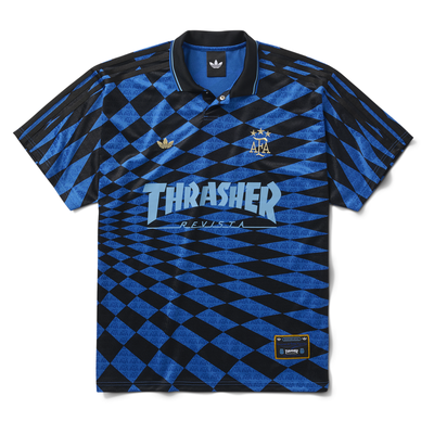 Adidas Thrasher X Argentina Messi Jersey - Black/ Blue