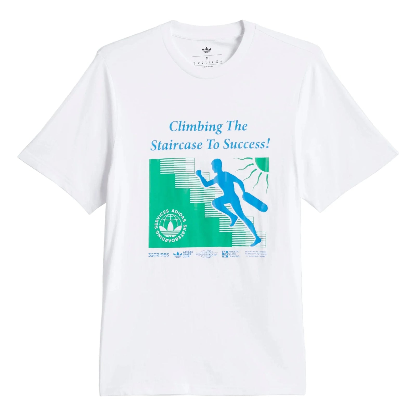 Adidas Stairs Corp Solutions T-Shirt - White