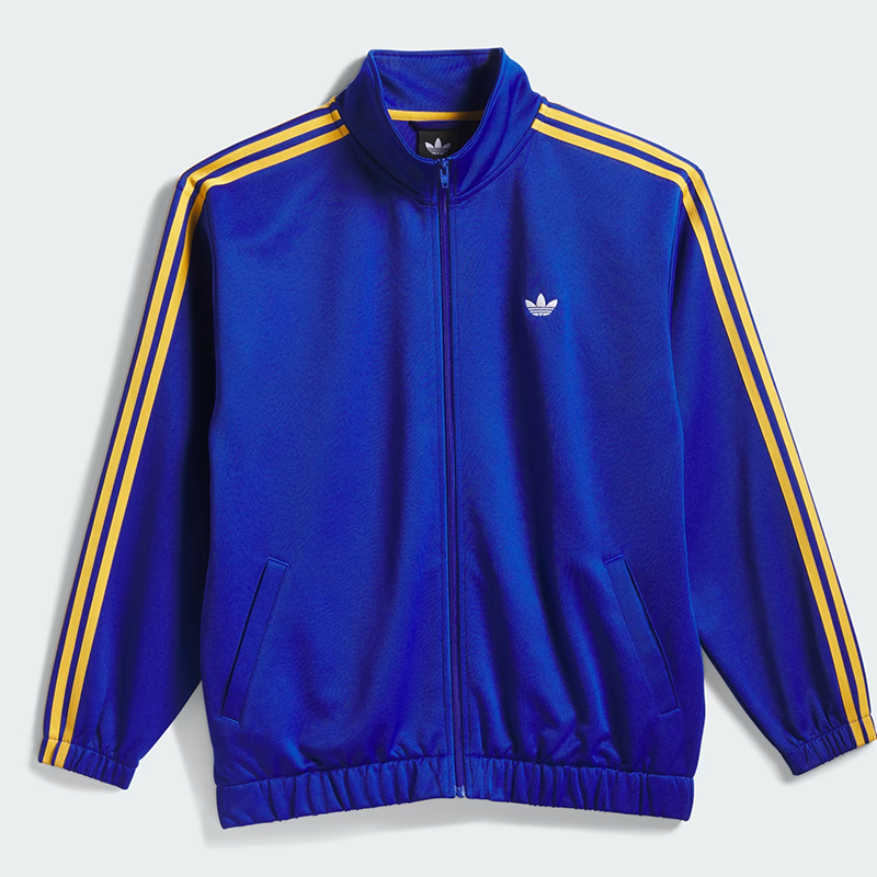 Adidas Superfire Track Jacket - Royal Blue / Preloved Yellow