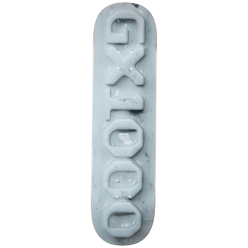 GX1000 Ceramic Skateboard Deck 8.25 - White