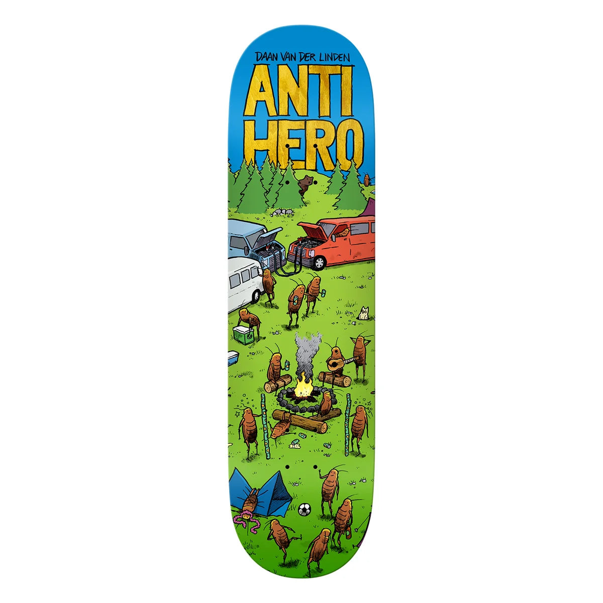 Antihero Daan Van Der Linden Roached Out II Deck - 8.28