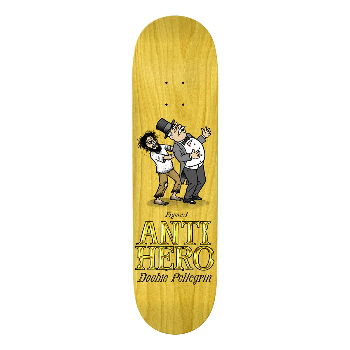 Antihero Doobie Eat The Rich Deck - 8.75