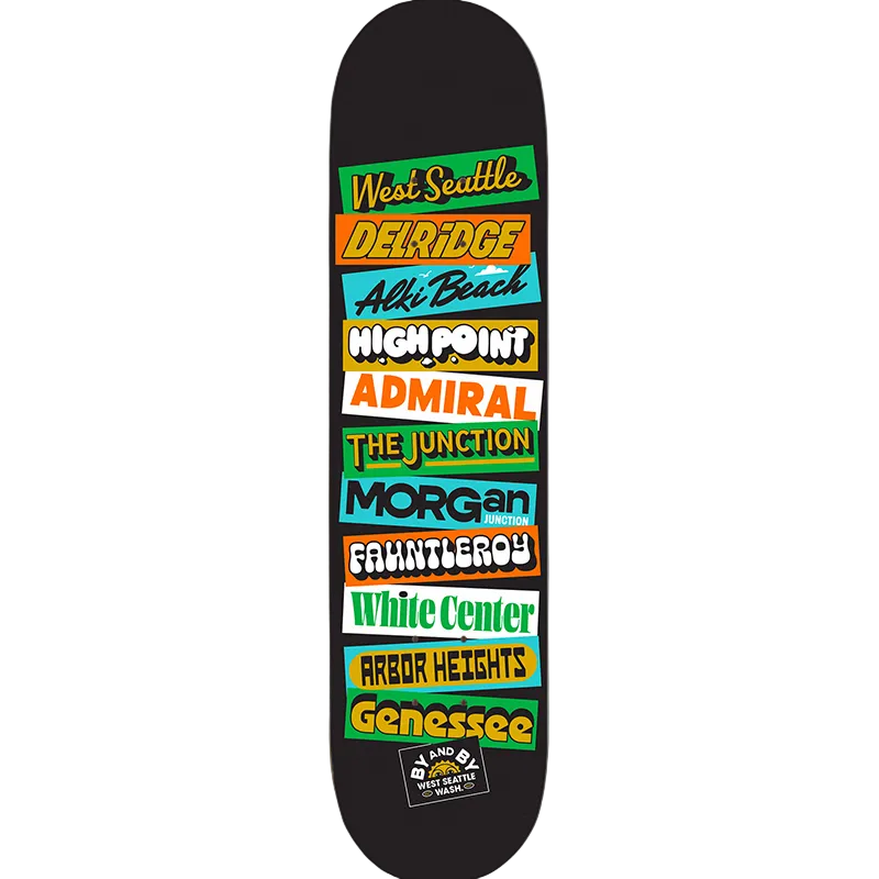 By And By "Stickers" Shop Deck