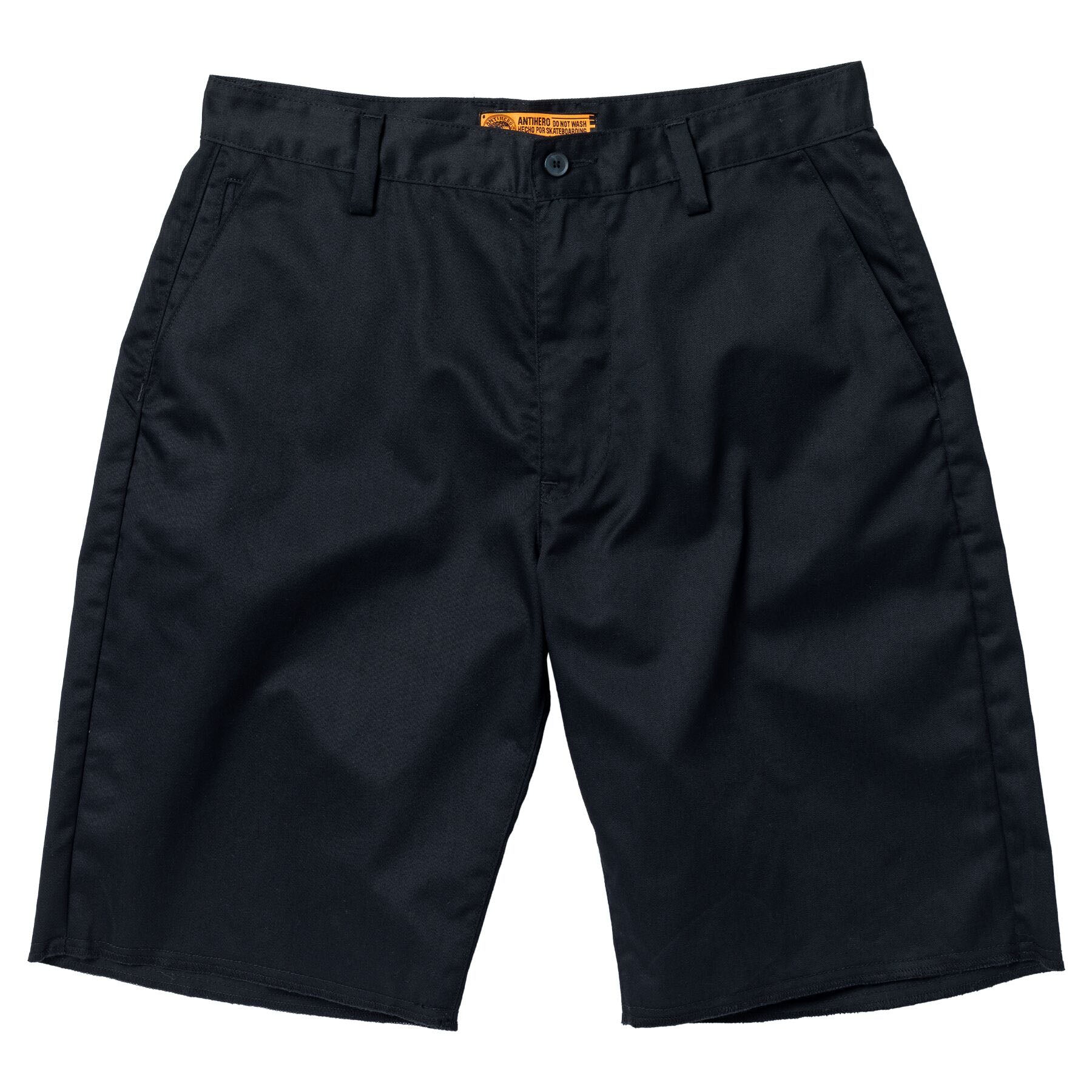 スケートボード ANTI HERO HECHO POR SKATE SHORTS BLACK Antihero Hecho Por Skate Shorts - Black | 35th North