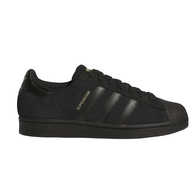 Adidas Superstar ADV Shoes - Core Black/Black/Metallic Gold