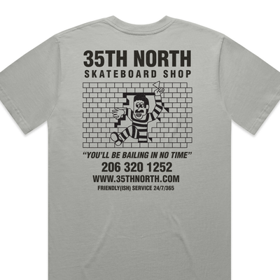 35th North Bail Tshirt - Strom Grey
