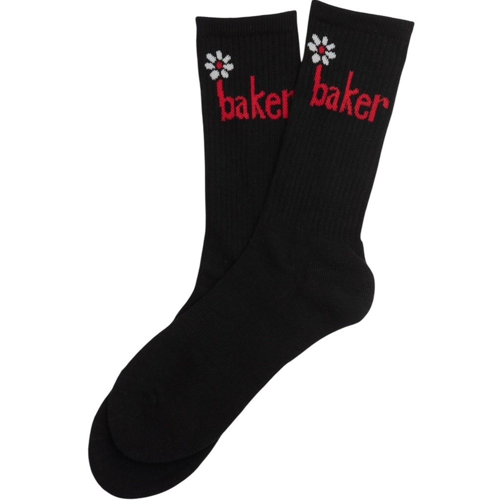 Baker Daisy Socks Black