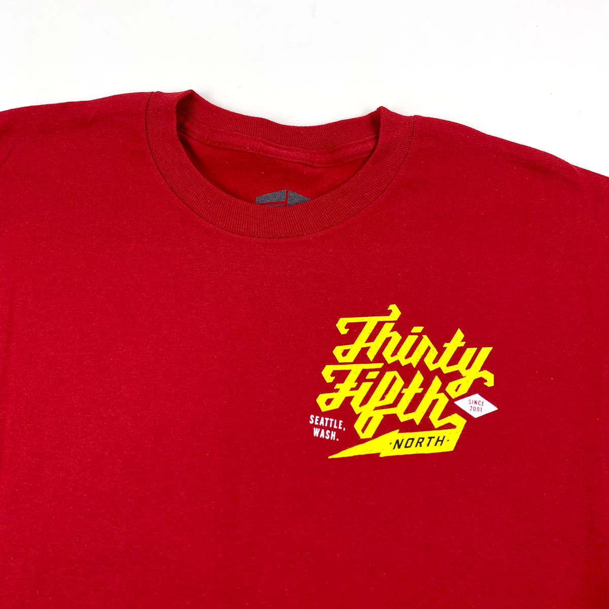 35th North Barr Logo T-Shirt - Red