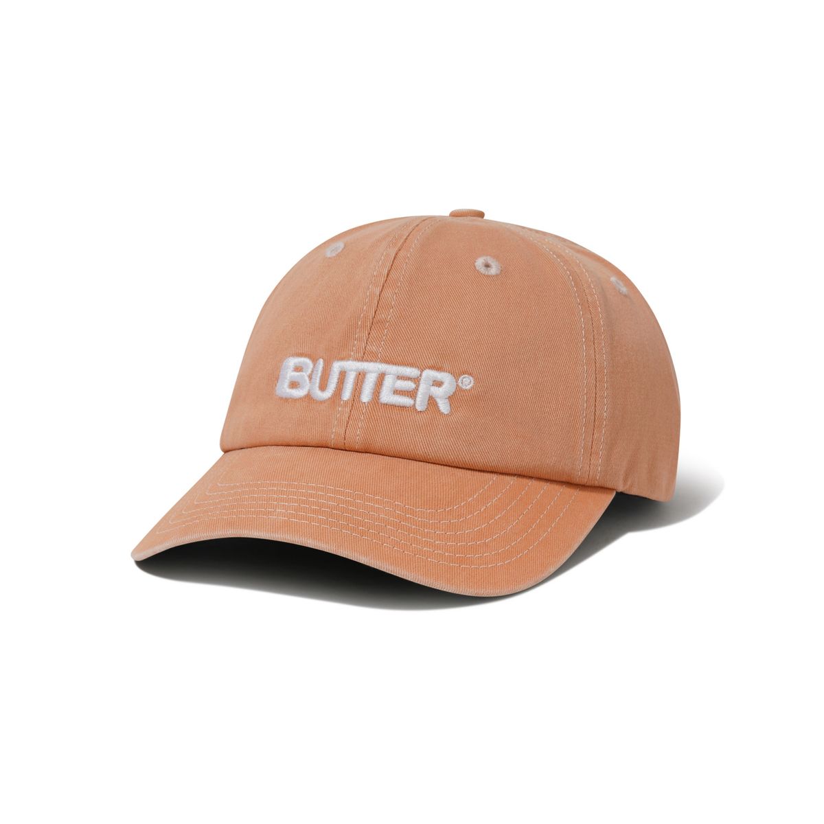 Butter Goods Rounded Logo Cap - Washed Orange