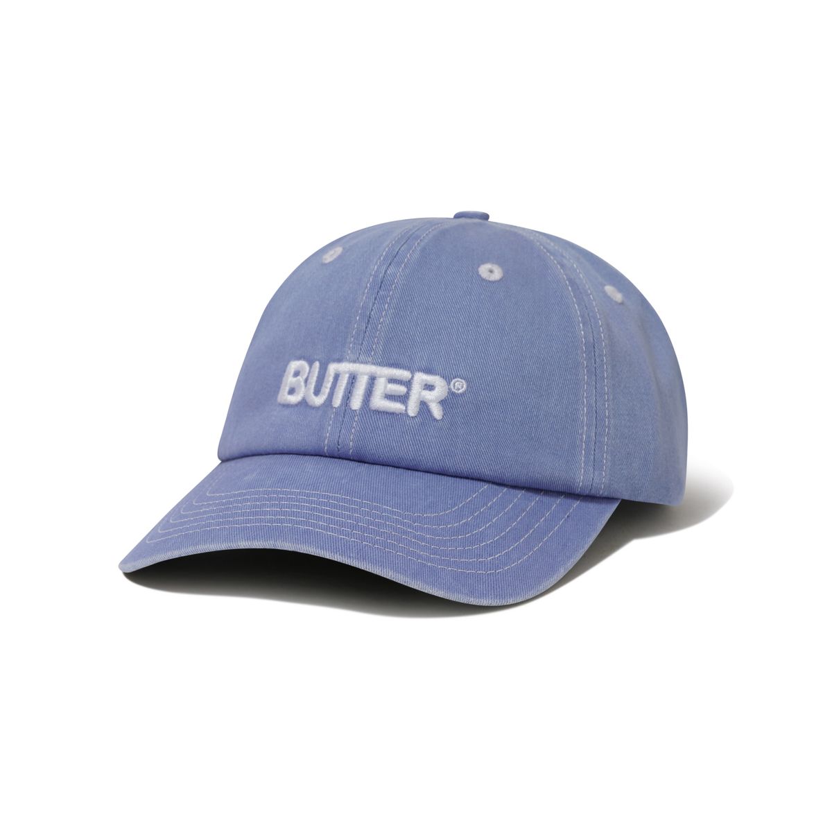 Butter Goods Rounded Logo Cap - Washed Sky