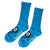 Heroin Big Egg Socks - Cyan