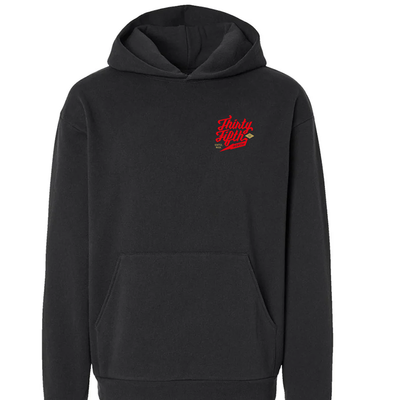 35th North Barr Logo Hooded Sweatshirt - Black
