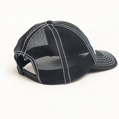 Stussy MD Burly Threads Trucker - Black