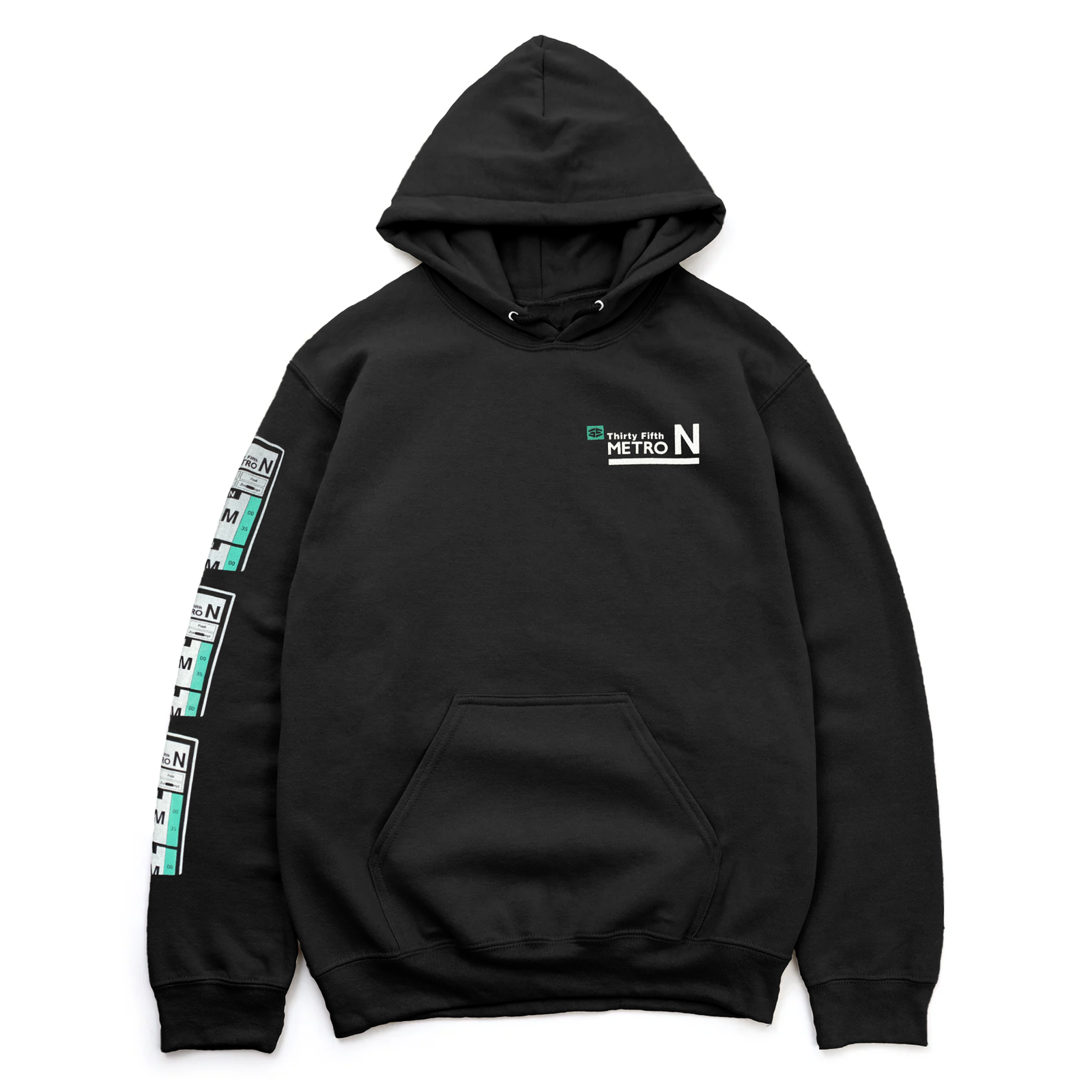 35th North 'Metro' Hoodie - Black