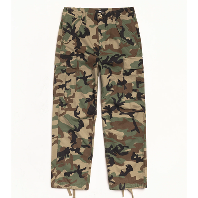 Stussy Cargo Pant - Woodland Camo
