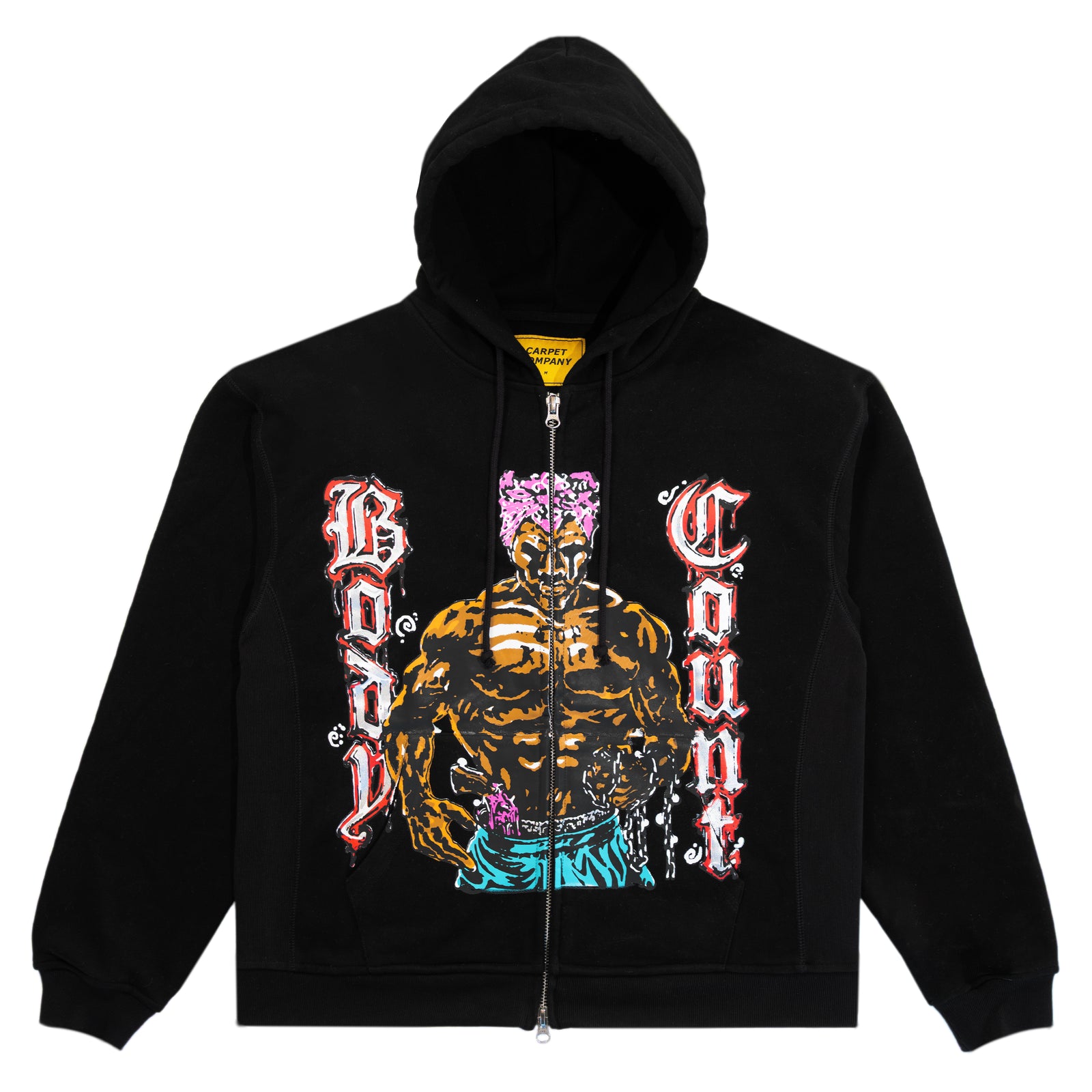 Carpet Company Body Count Zip Hoodie - Black