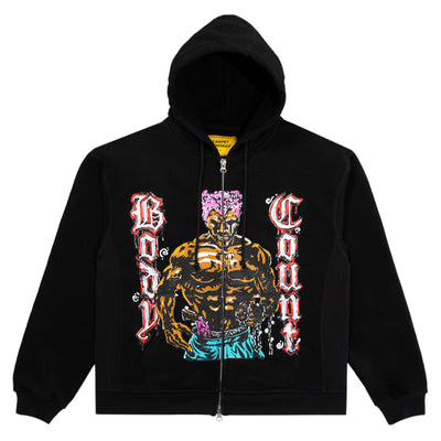 Carpet Company Body Count Zip Hoodie - Black