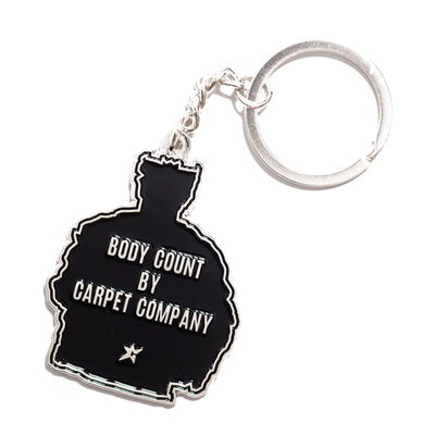 Carpet Company Body Count Enamel Keychain