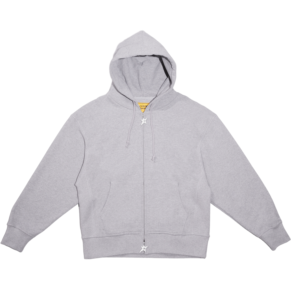 Carpet Big C-Star Double Zip Hoodie - Grey