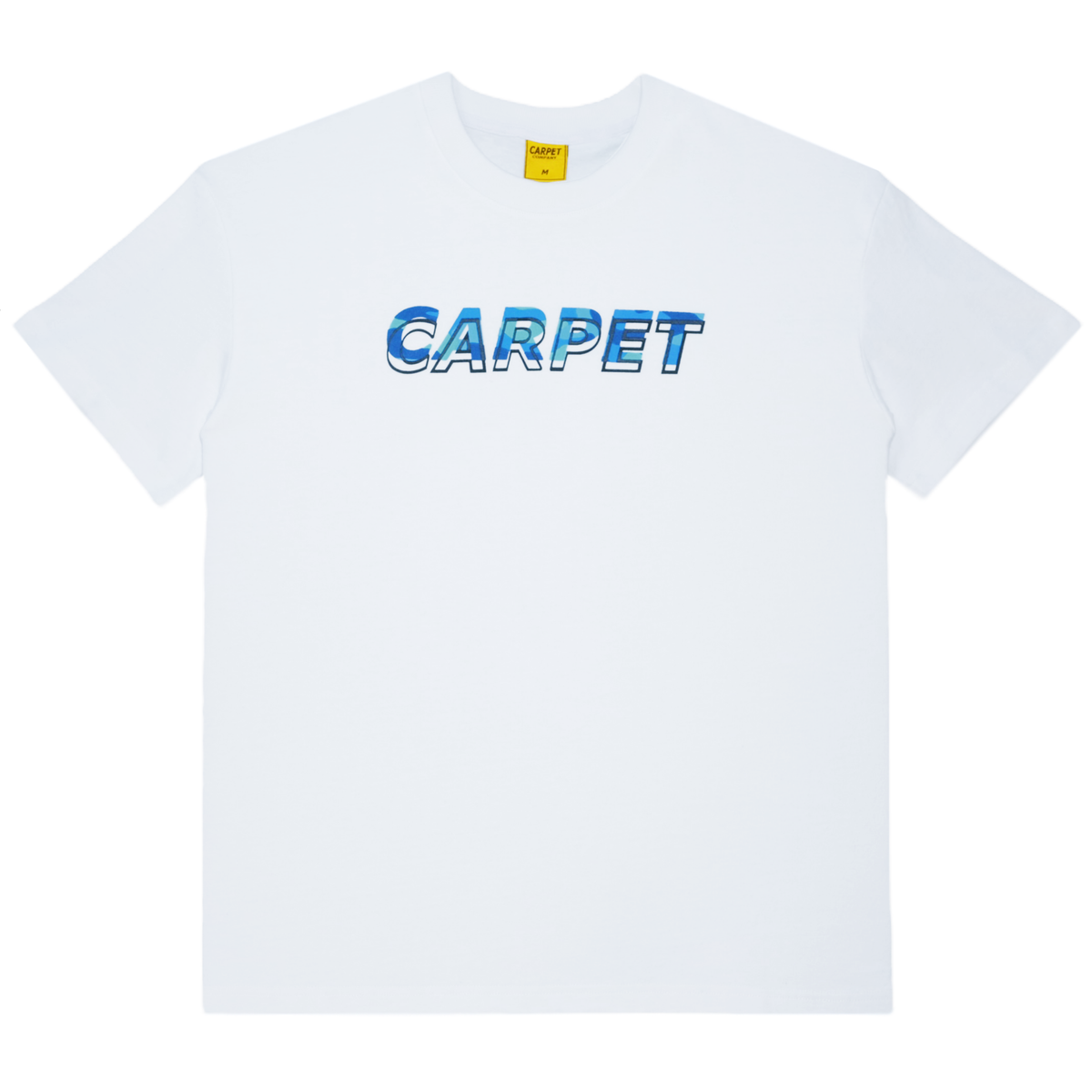 Carpet Misprint Tee - White