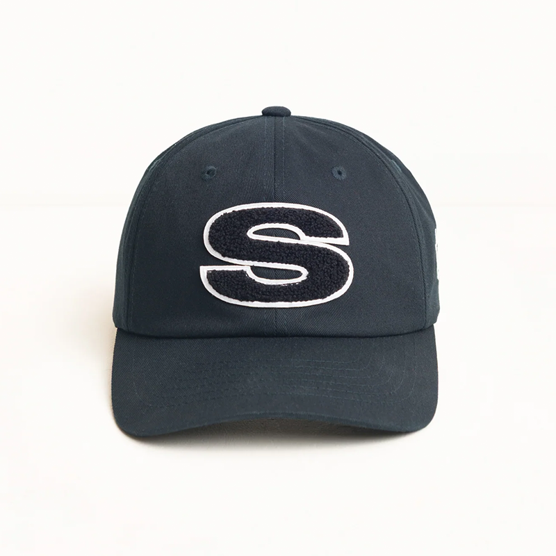 Stussy Chenille S Low Pro Cap - Onyx
