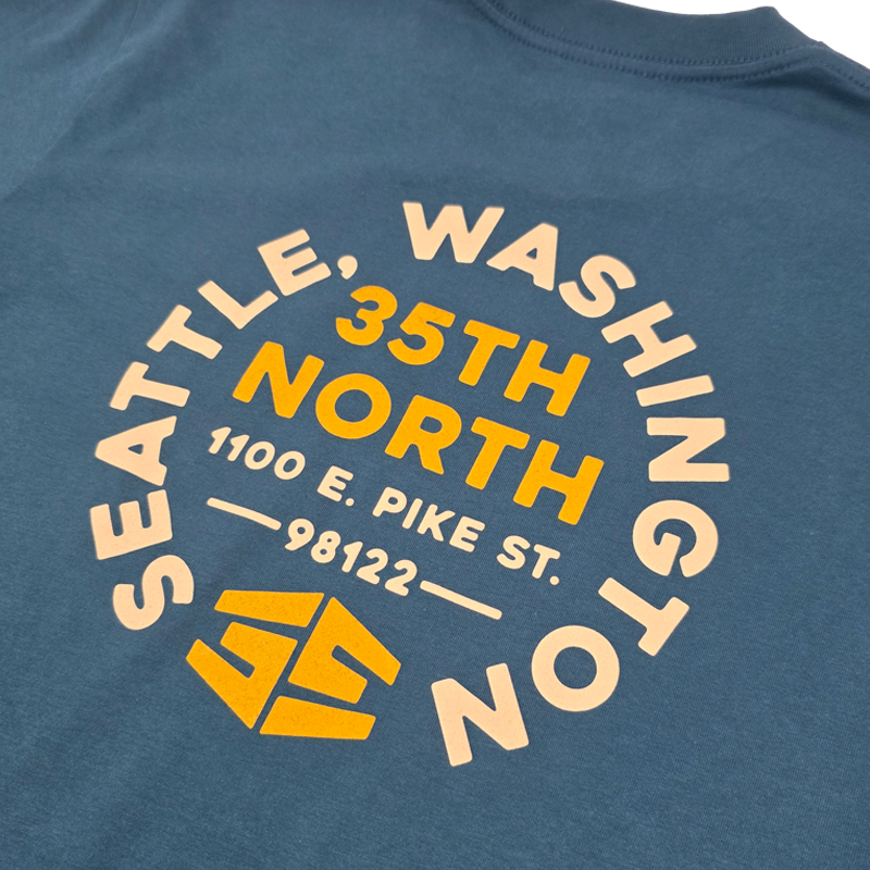 35th North Addy T-Shirt - Cobalt Blue