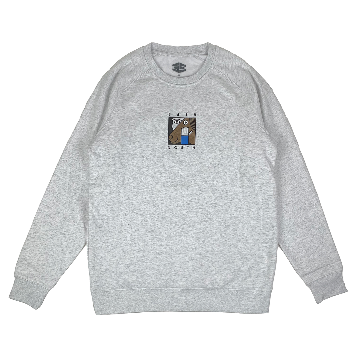 35th North Easy Girl Crewneck - Grey