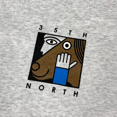 35th North Easy Girl Crewneck - Grey