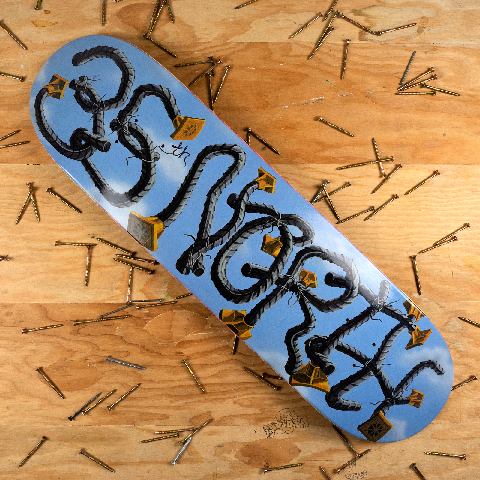 35th North Young Rebar Shop Deck