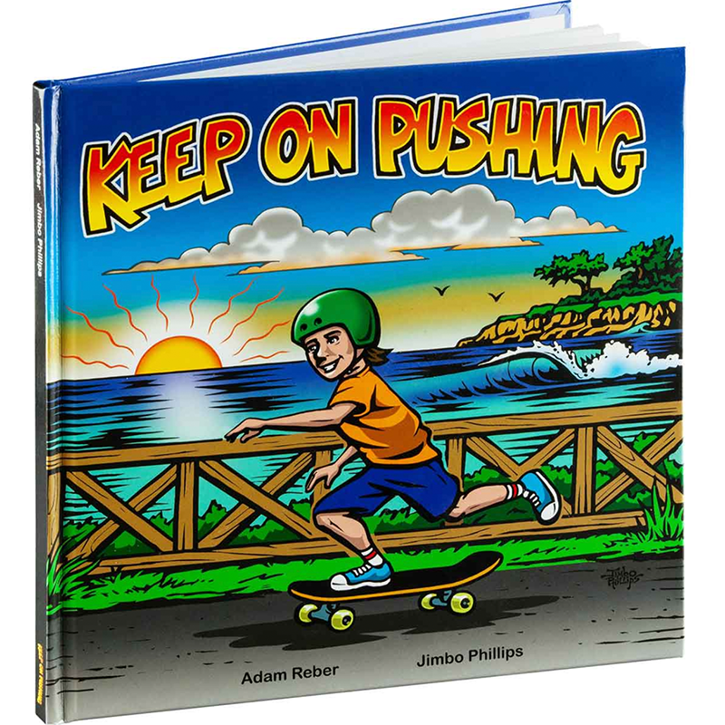 Keep On Pushing Kids Book by Jimbo Phillips