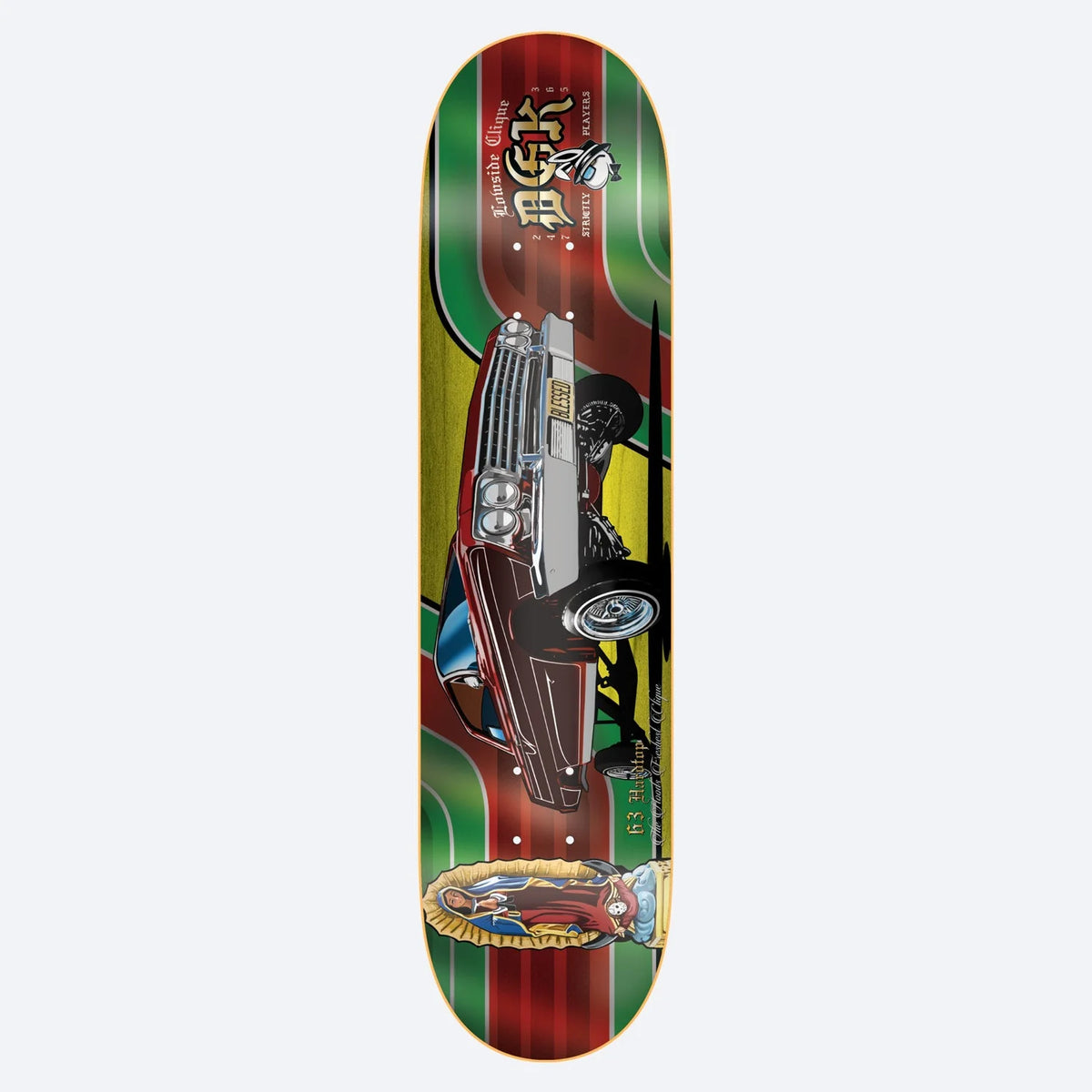 DGK Hardtop Skateboard Deck - 8.25"