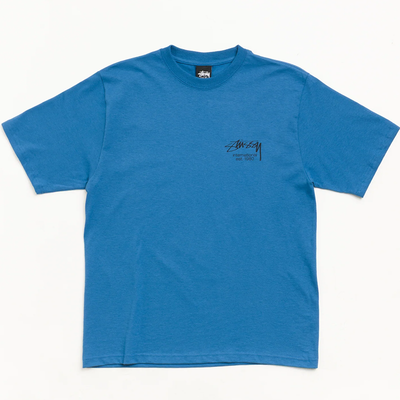 Stussy Dice Clock Tee - Blue