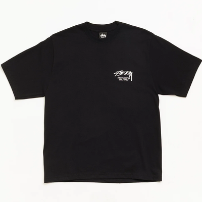 Stussy Dice Clock Tee - Black