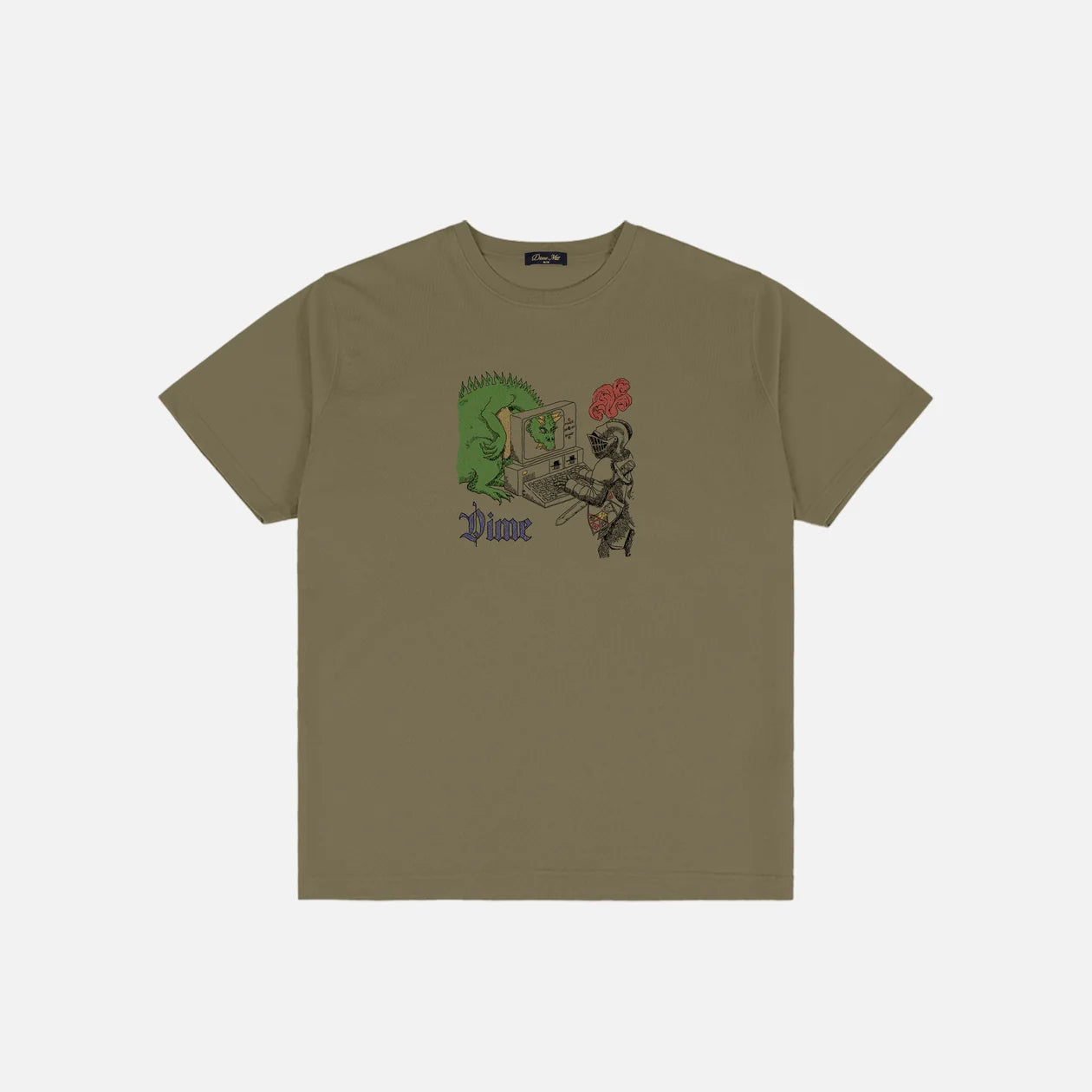 Dime 'Catfish' T-Shirt - Ivy Green