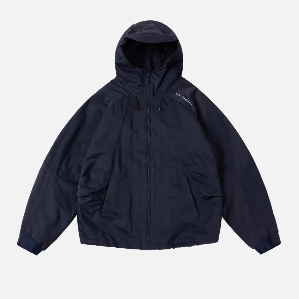 Dime Crinkled Tech Windbreaker - Dark Navy