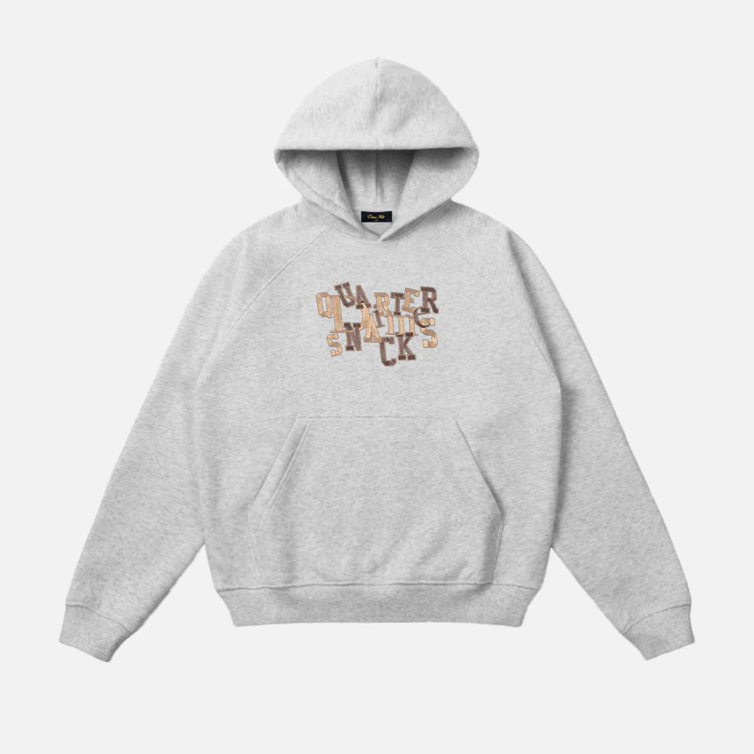 Dime Quartersnacks Jumble Hoodie - Heather Gray