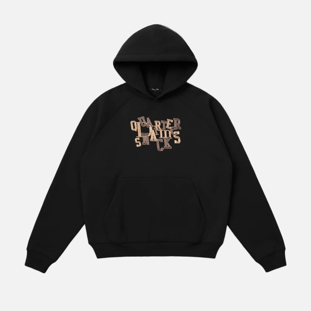 Dime Quartersnacks Jumble Hoodie - Black