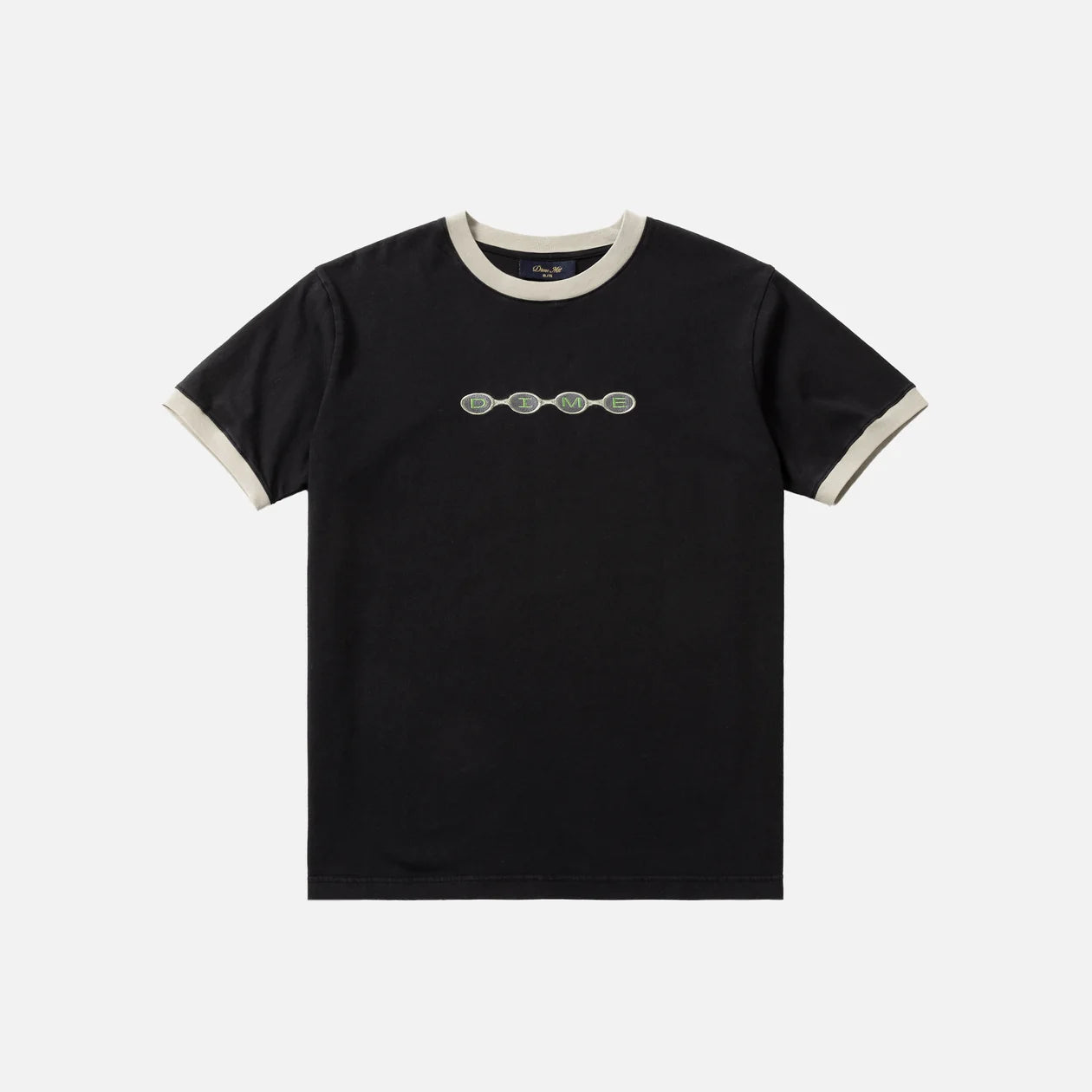 Dime 'Space Ringer' T-Shirt - Black