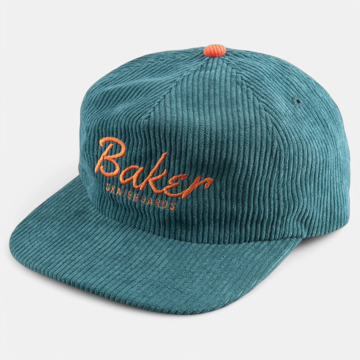 Baker Dolphin Green Cord Snapback