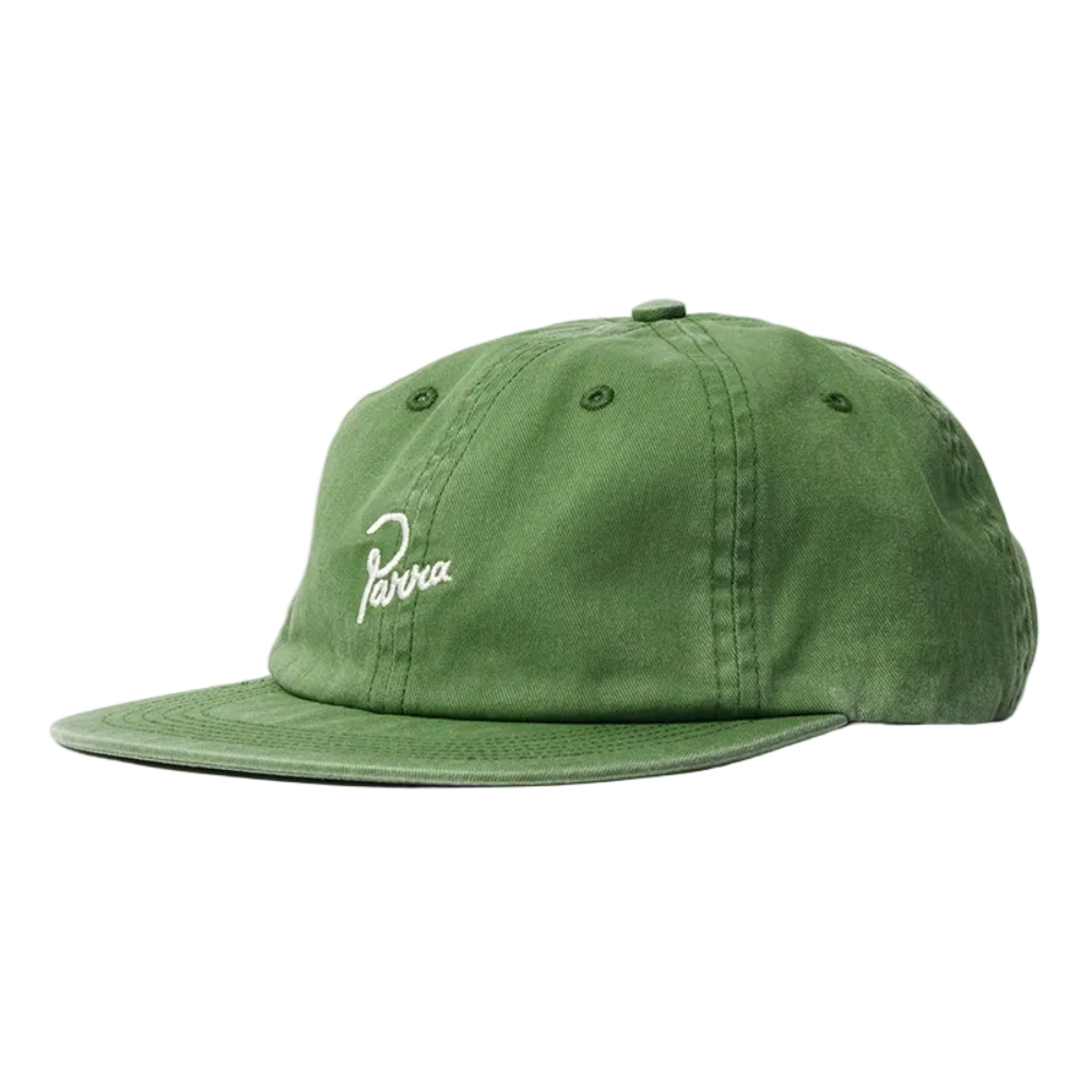 Parra Signature 6 Panel Hat Green